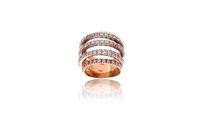 Anello con diamanti - Asta Speciale Tesori d'Autunno