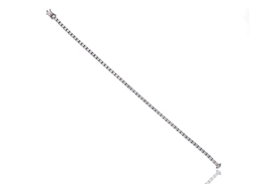Bracciale tennis con diamanti - Asta Speciale Tesori d'Autunno