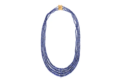 Collana a quattro fili di zaffiri - Asta Speciale Tesori d'Autunno