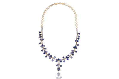 Collana con zaffiri e diamanti - Asta Speciale Tesori d'Autunno