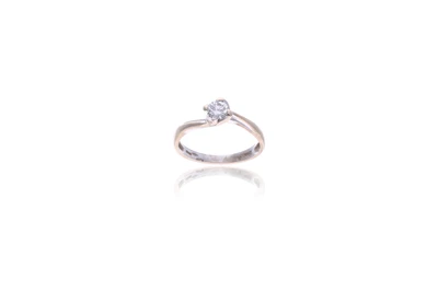 Damiani, anello con diamante - Asta Speciale Tesori d'Autunno