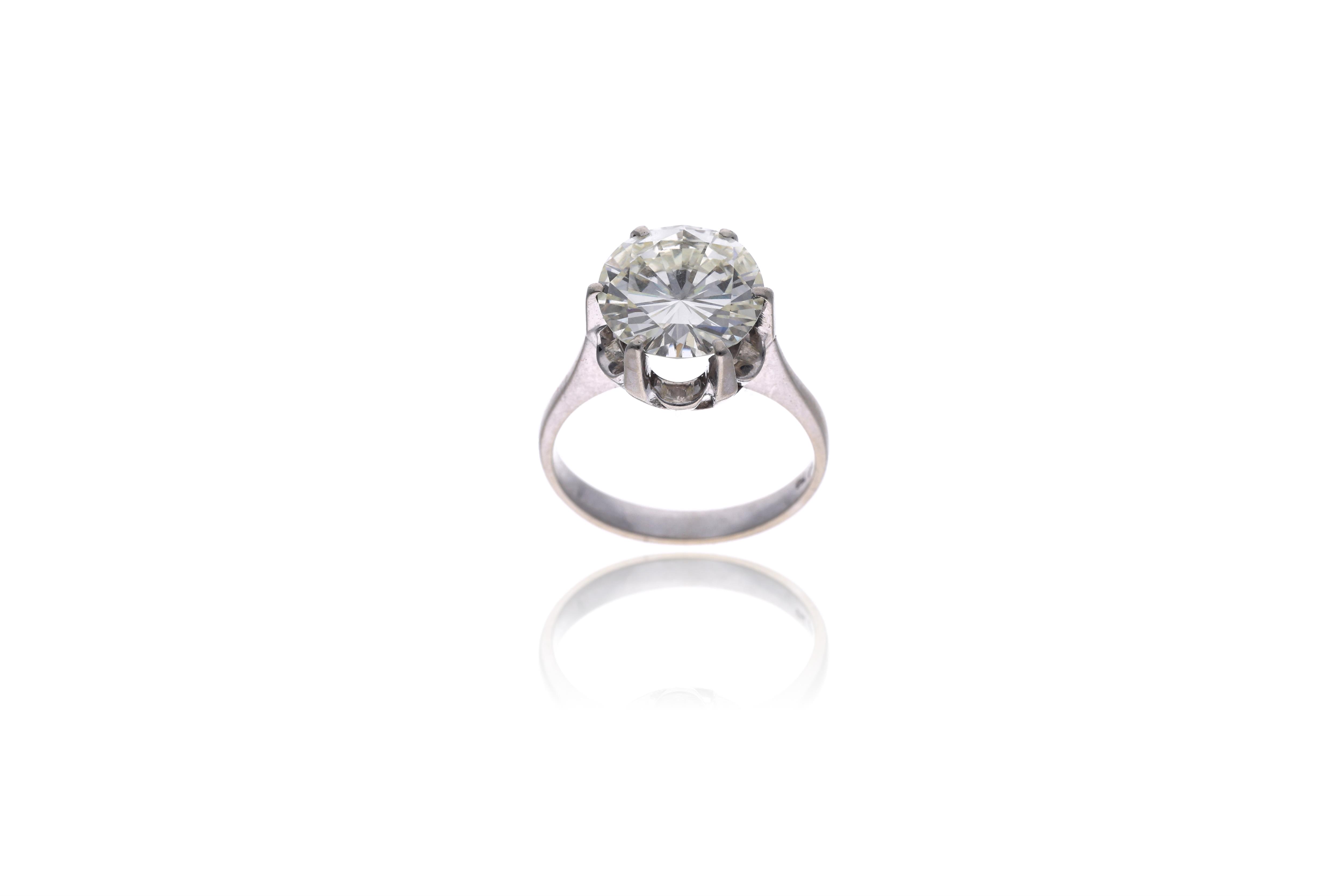 Anello con diamante - Asta Speciale Tesori d'Autunno