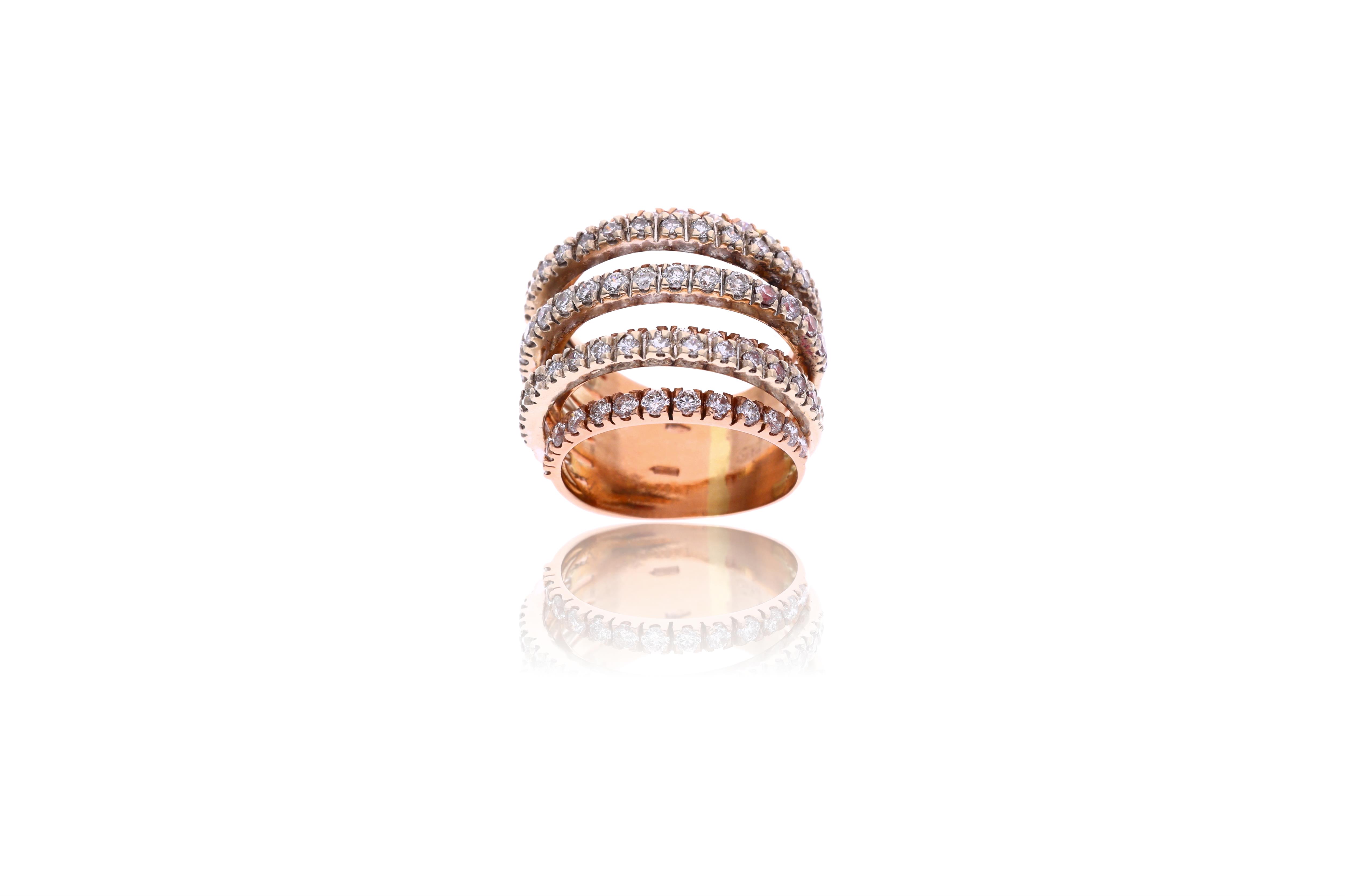 Anello con diamanti - Asta Speciale Tesori d'Autunno