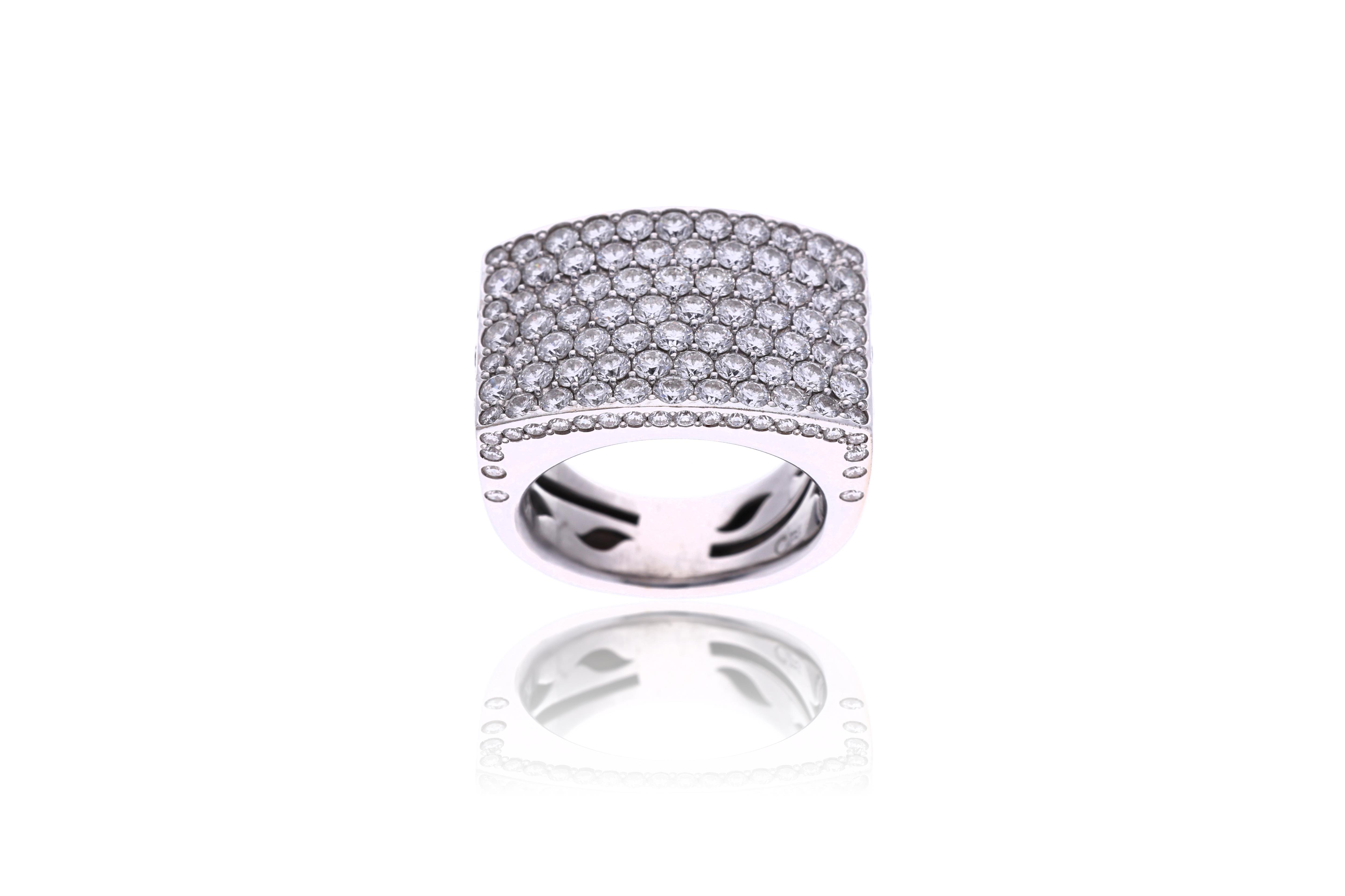 Anello con diamanti - Asta Speciale Tesori d'Autunno