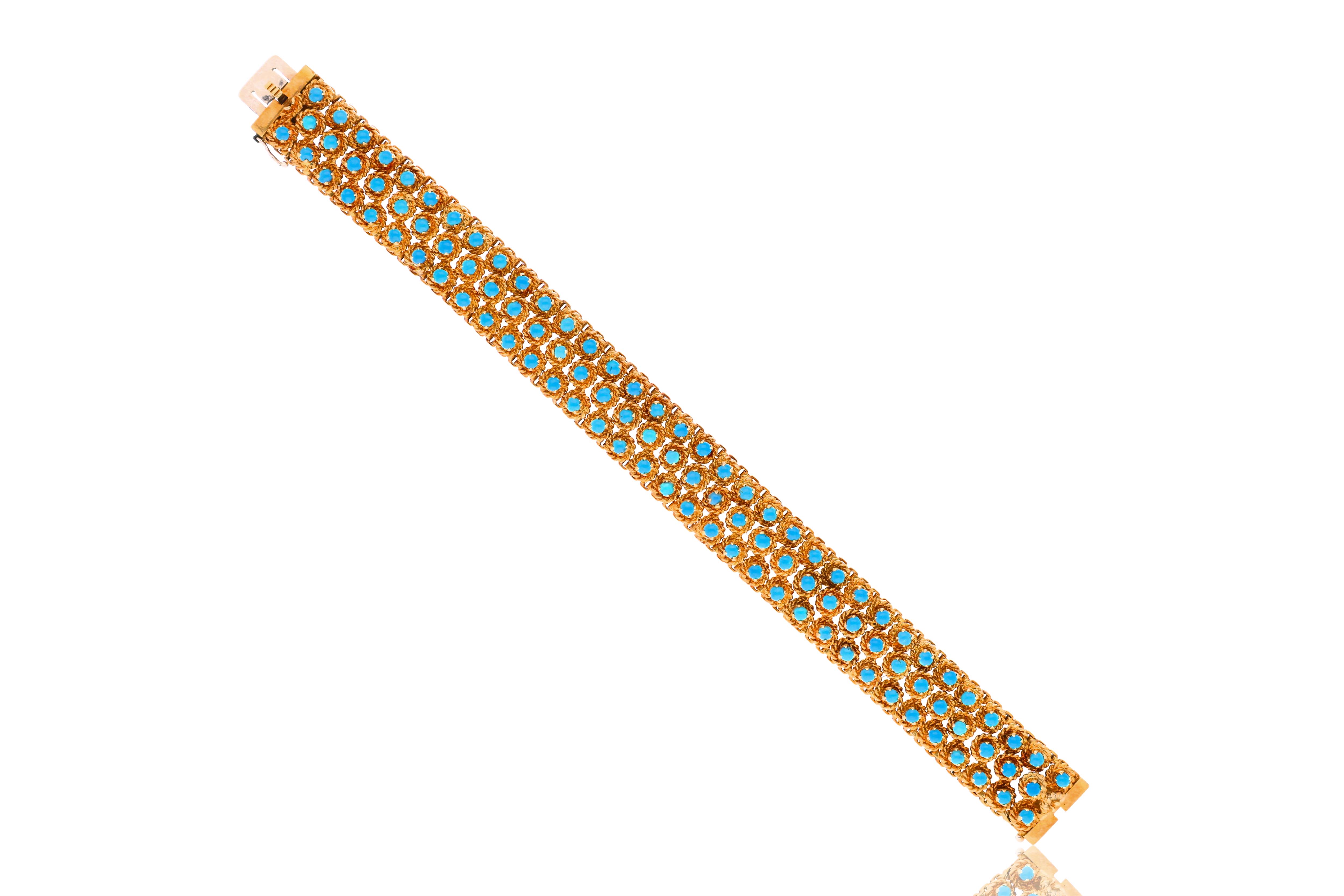 Bracciale con turchesi - Asta Speciale Tesori d'Autunno