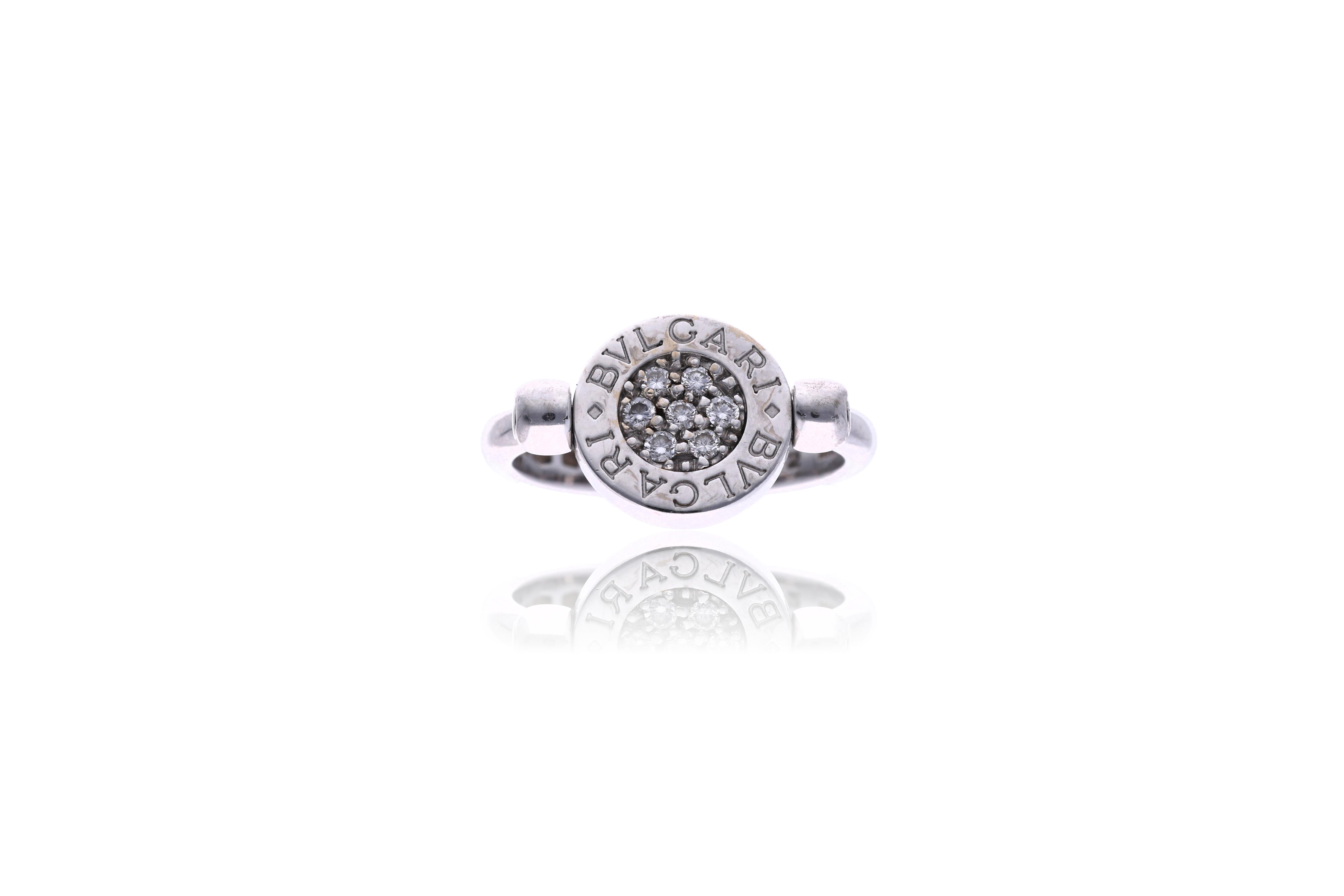 Bulgari Bulgari, anello con diamanti e onice - Asta Speciale Tesori d'Autunno