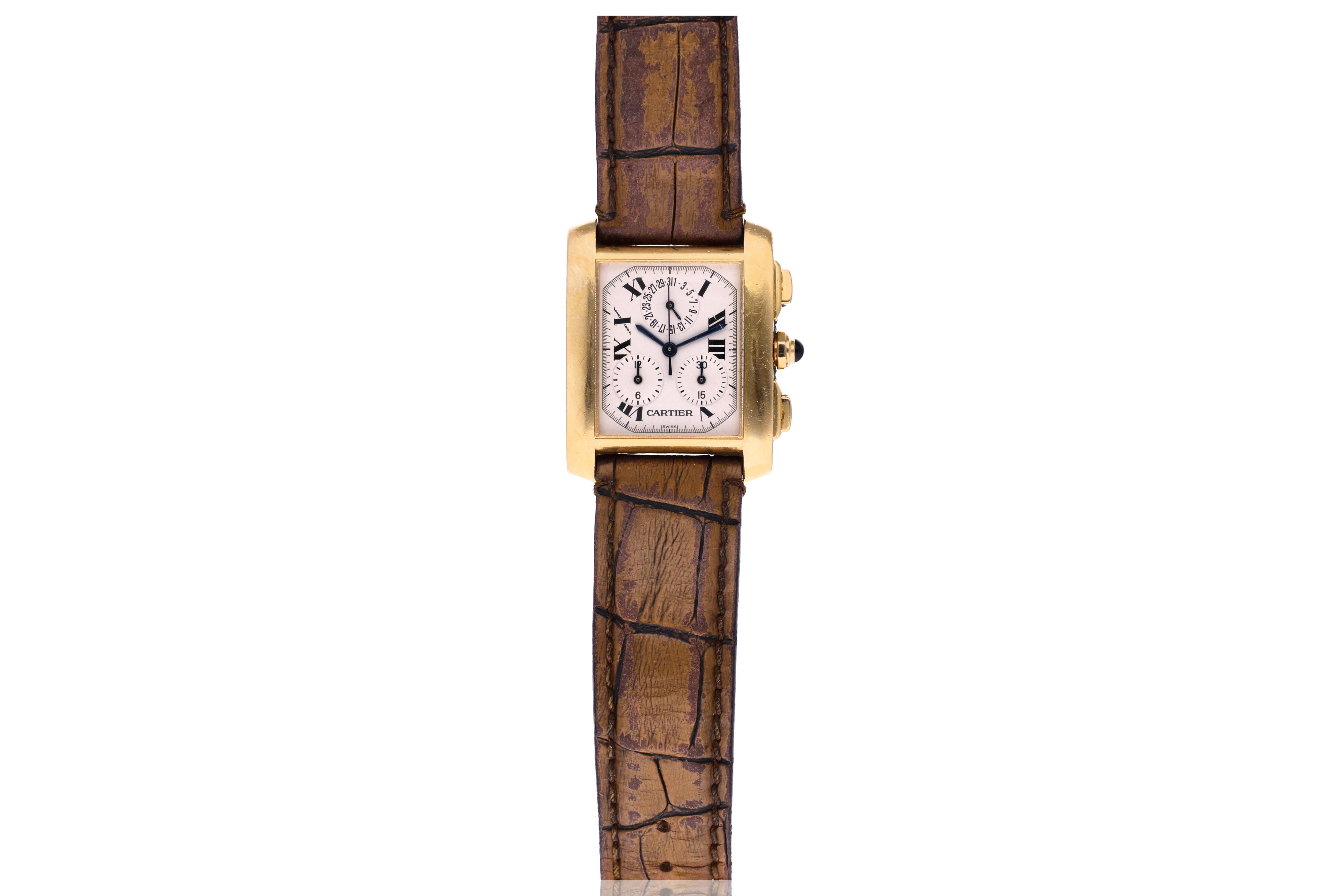 Cartier Tank Francaise - Asta Speciale Tesori d'Autunno
