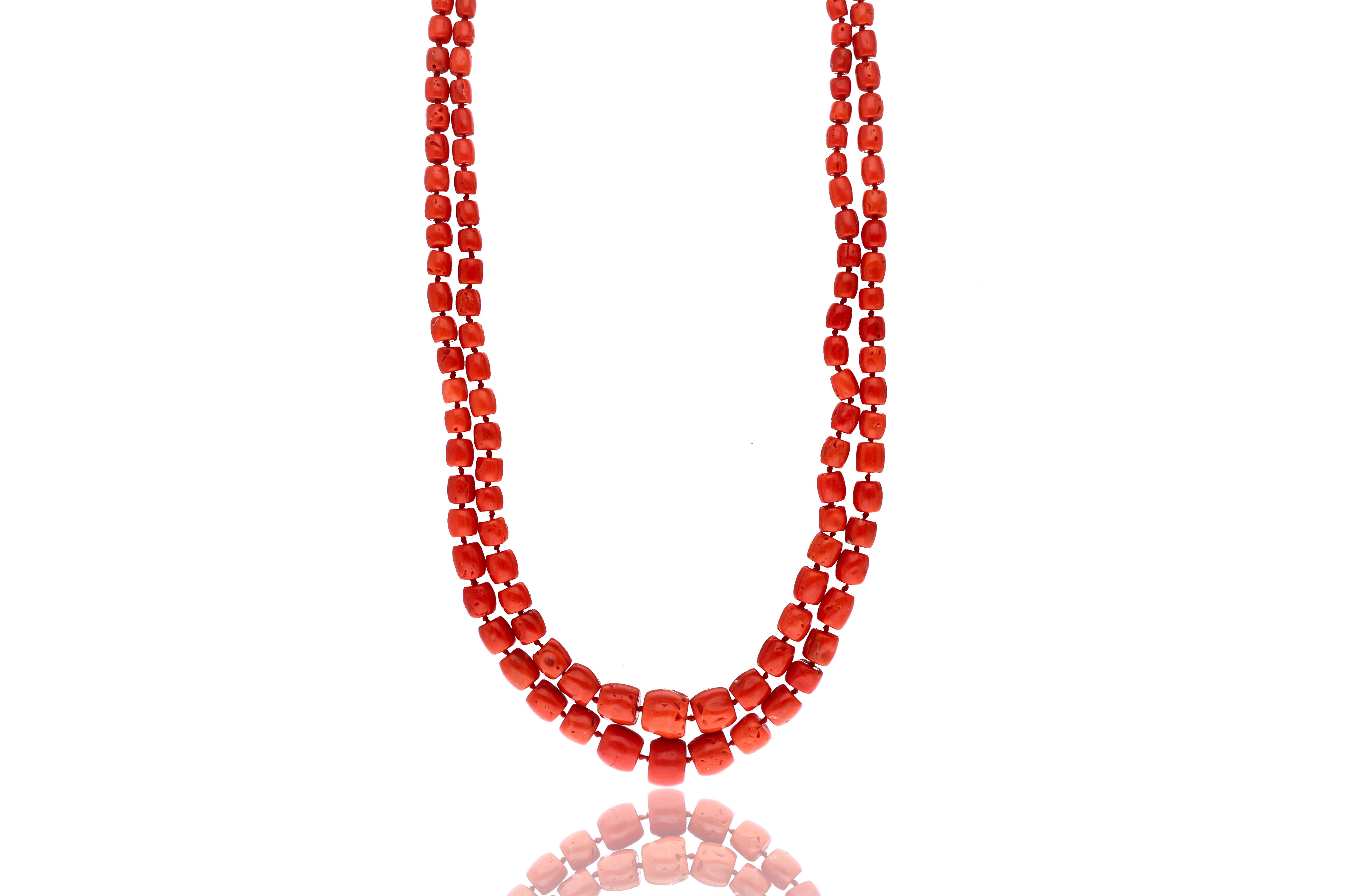 Collana con corallo - Asta Speciale Tesori d'Autunno