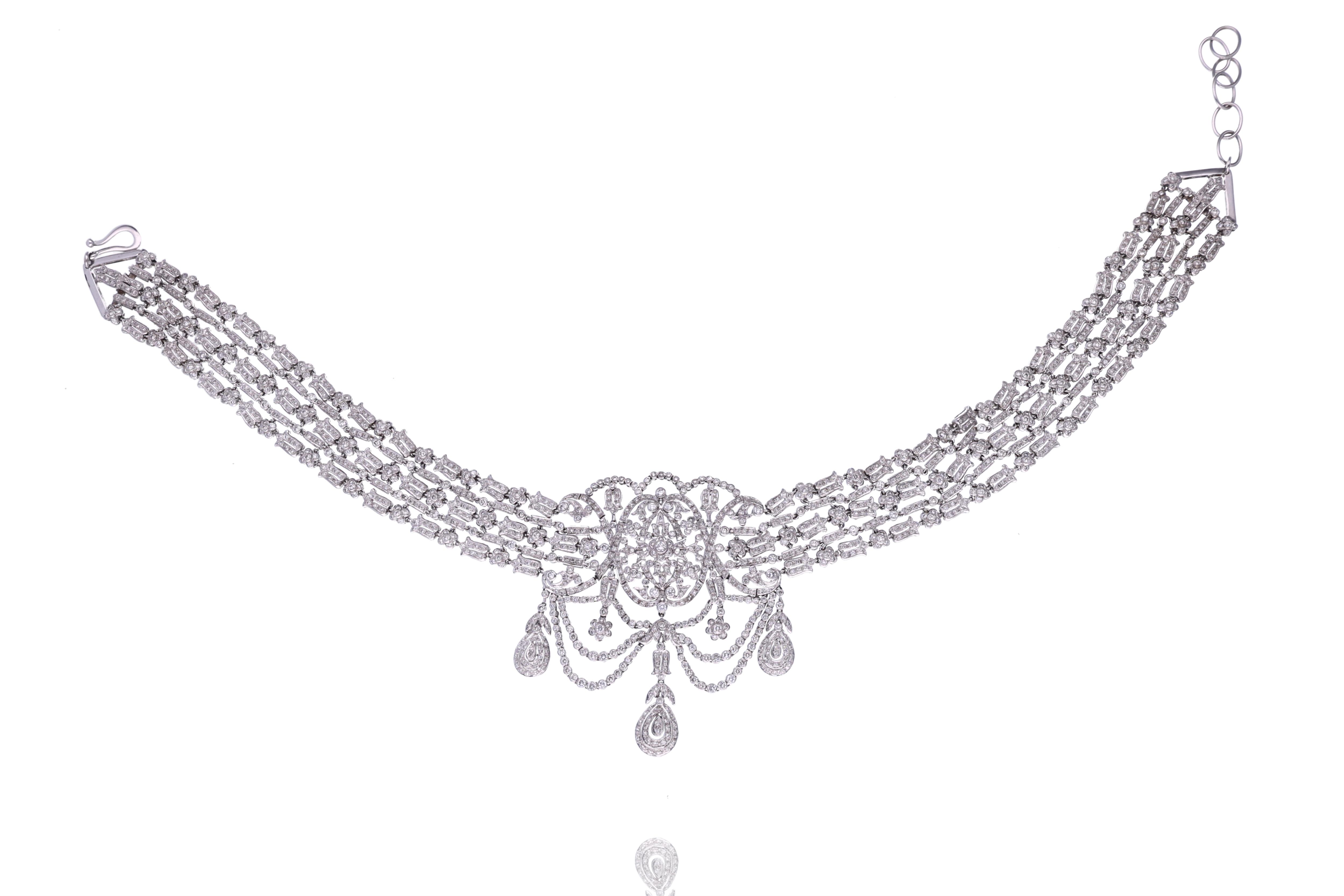 Collana con diamanti - Asta Speciale Tesori d'Autunno