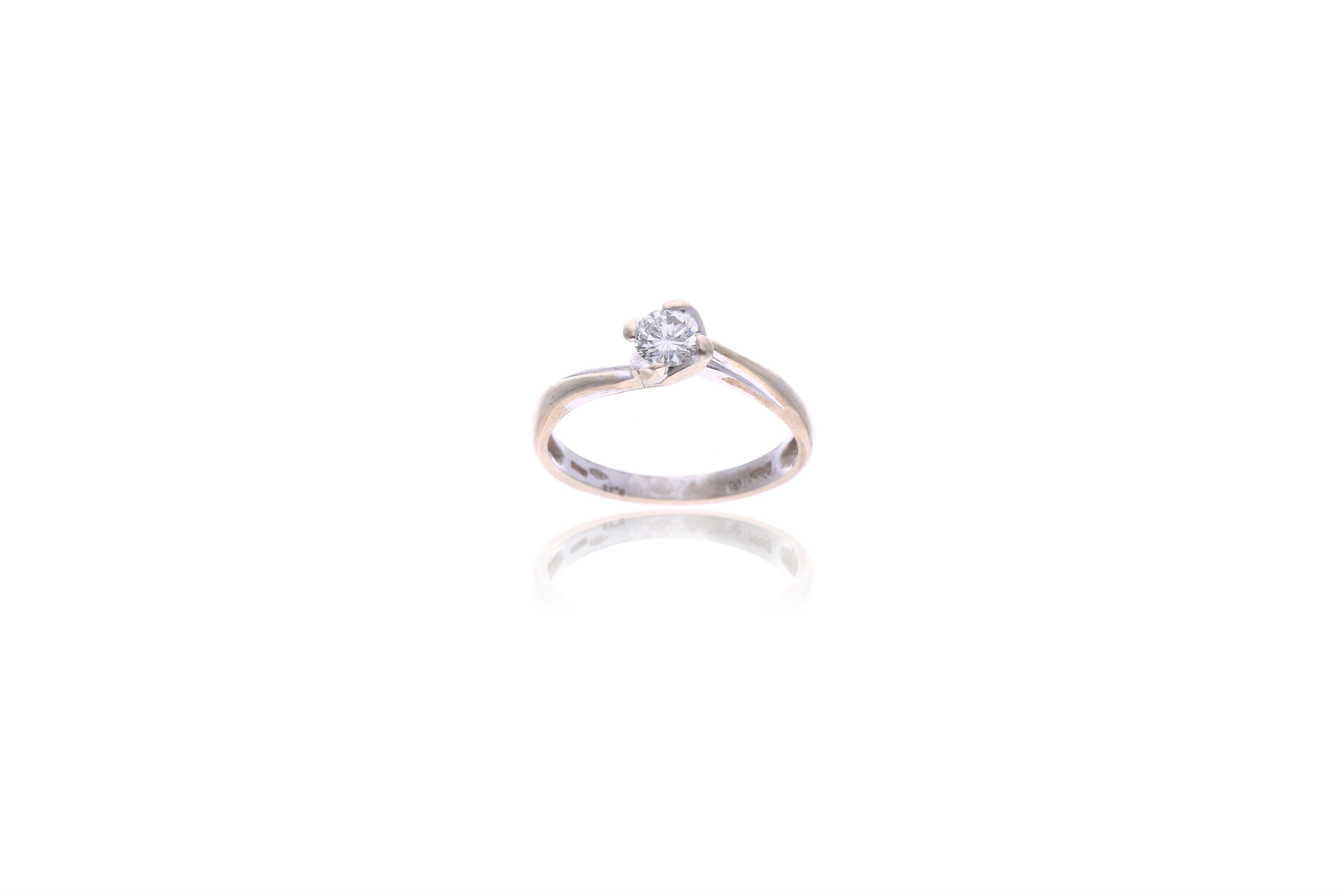 Damiani, anello con diamante - Asta Speciale Tesori d'Autunno