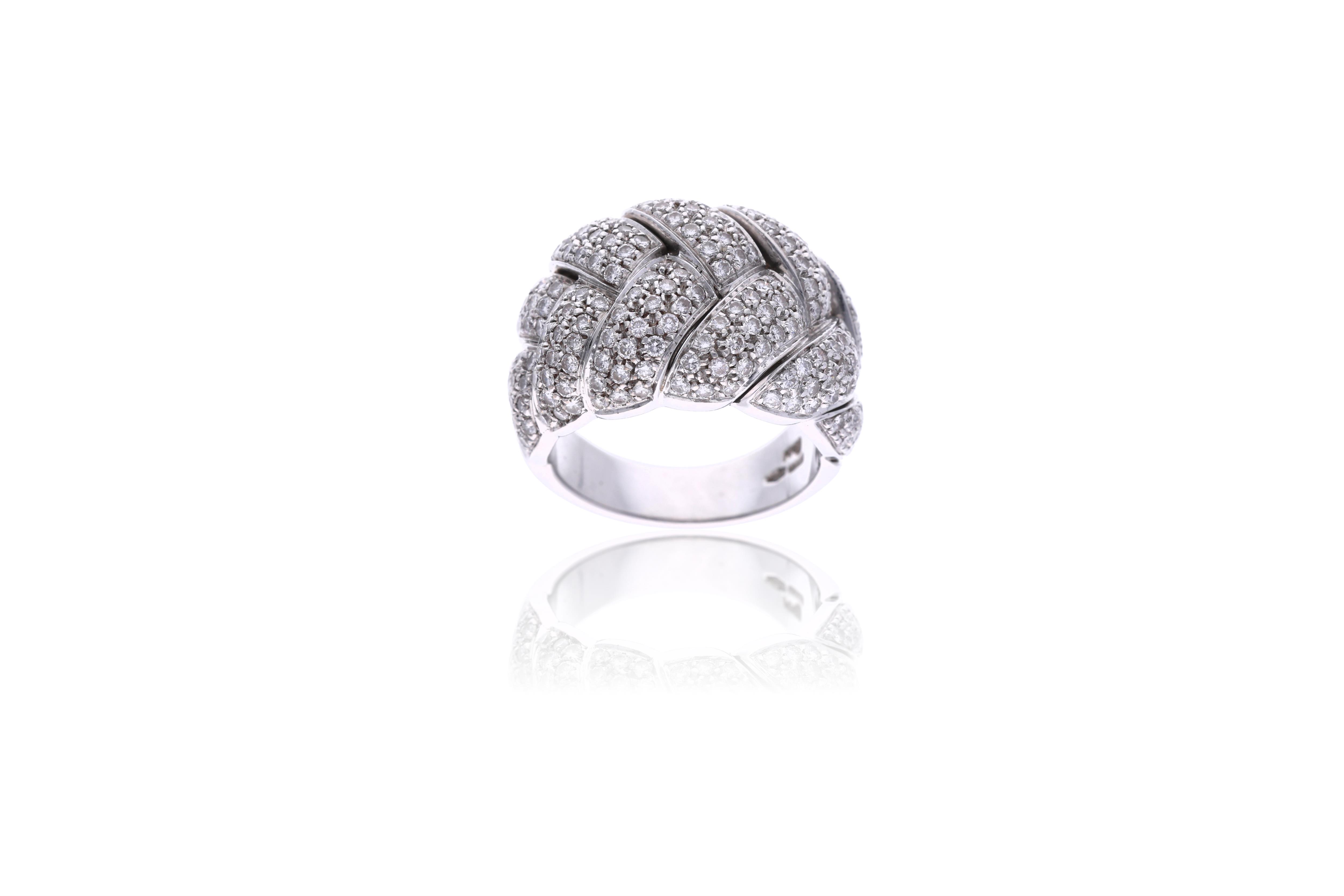 Damiani, anello con diamanti - Asta Speciale Tesori d'Autunno