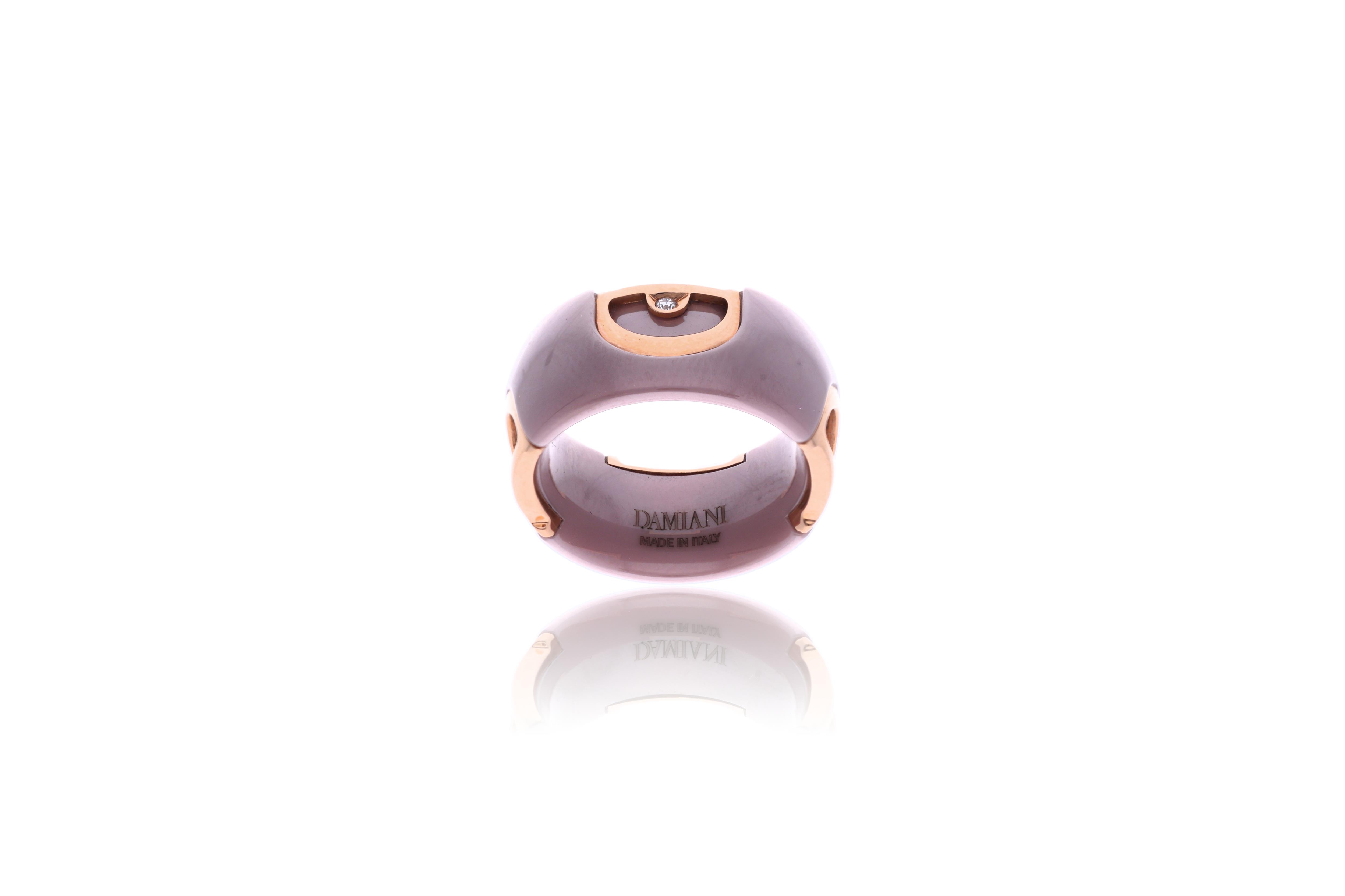 Damiani D.Icon, anello con diamante - Asta Speciale Tesori d'Autunno