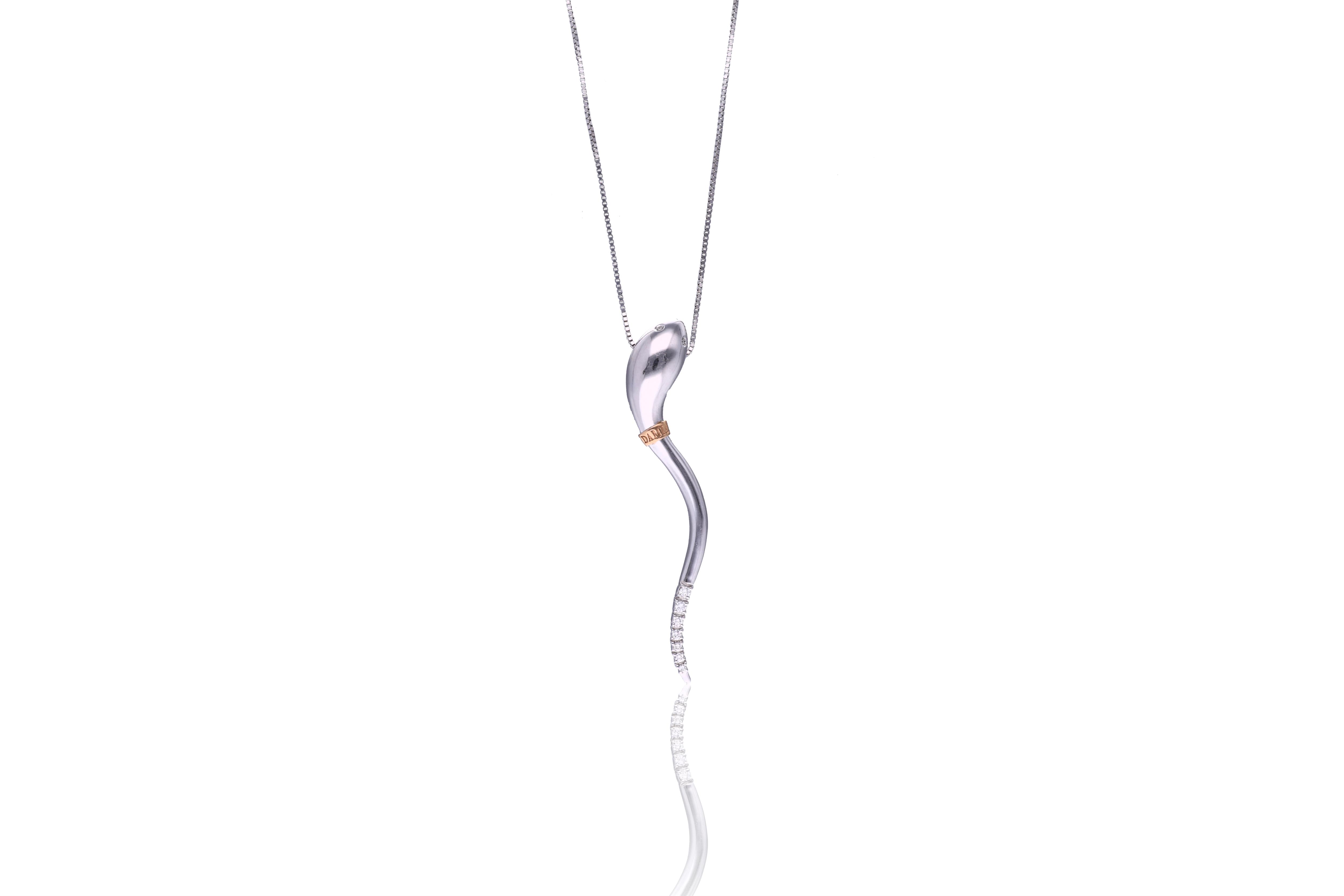 Damiani, Infinito, collana e ciondolo con diamanti - Asta Speciale Tesori d'Autunno