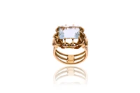 Anello con acquamarina - Asta Speciale