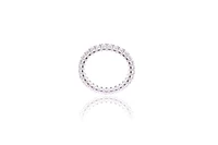 Anello eternity con diamanti - Asta Speciale