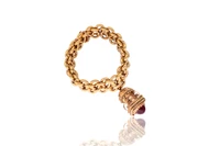 Bracciale con ciondolo e pietra - Asta Speciale