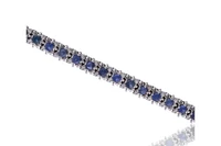 Bracciale con zaffiri - Asta Speciale