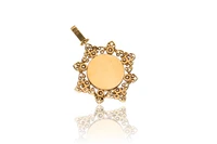 Ciondolo con diamanti e micromosaico - Asta Speciale