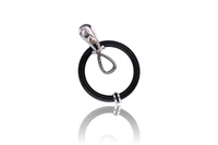 Paio di orecchini con diamanti e onice - Asta Speciale