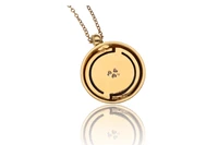 Pasquale Bruni, Avantgarde, collana e ciondolo con quarzo citrino, diamanti e rubino - Asta Speciale