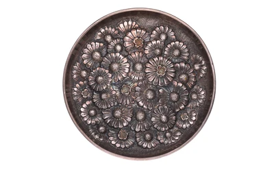 Mazzuccato, piatto in argento - Asta Speciale