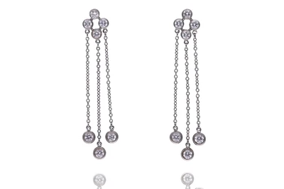 Tiffany & Co, paio di orecchini con diamanti - Asta Speciale