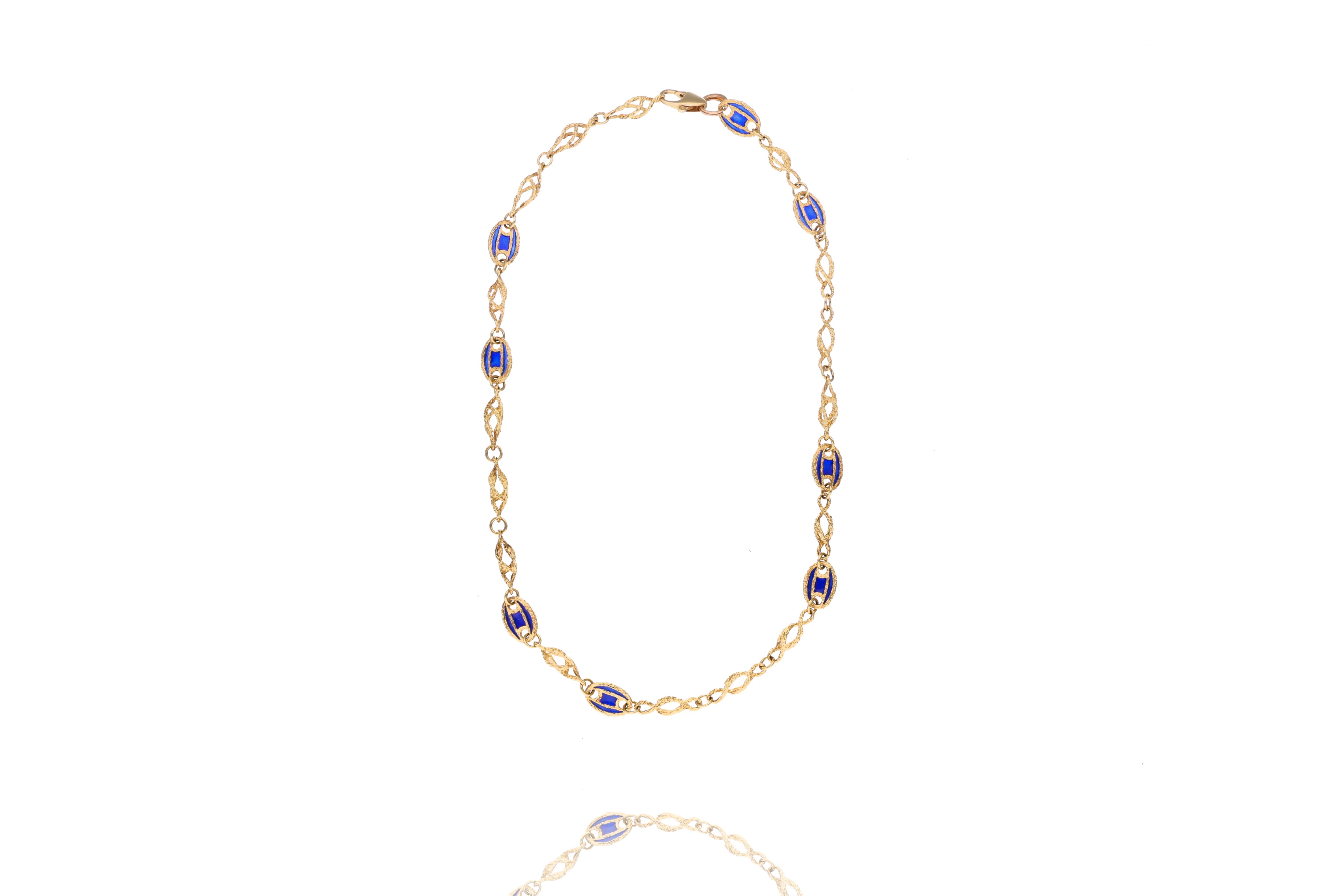 Collana con smalti - Asta Speciale