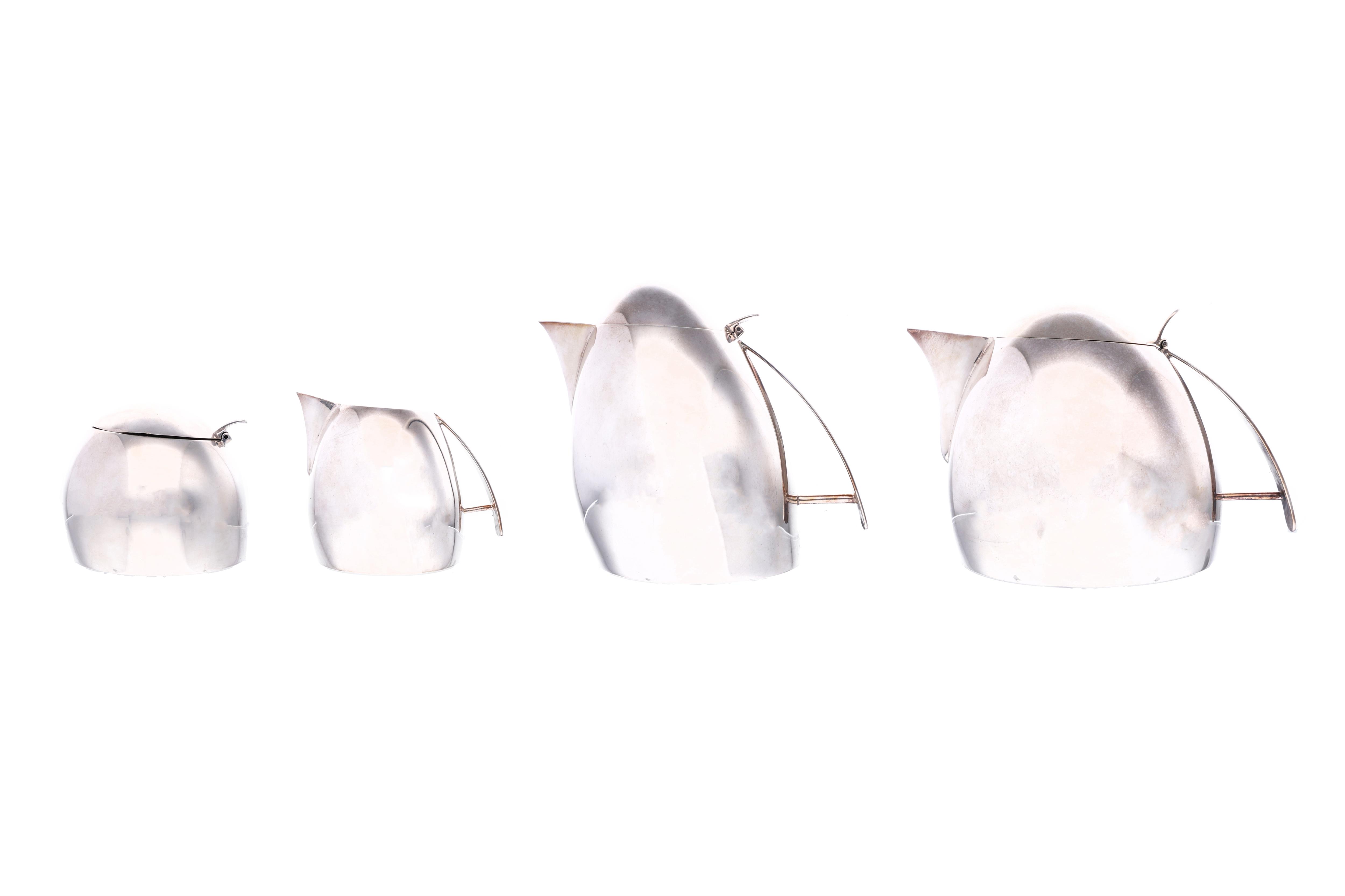 Fala argentiere, servizio tè e caffe - Asta Speciale