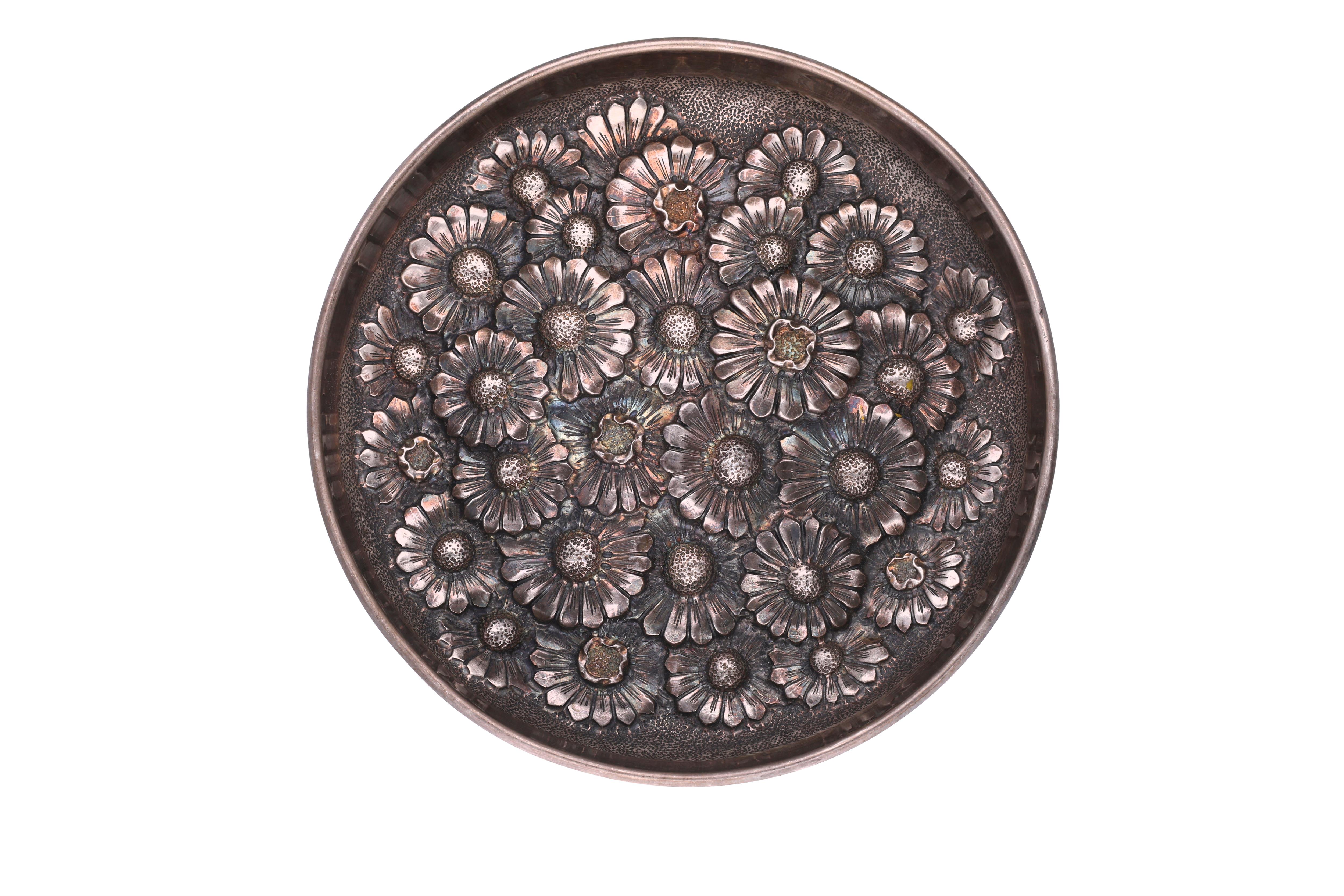 Mazzuccato, piatto in argento - Asta Speciale