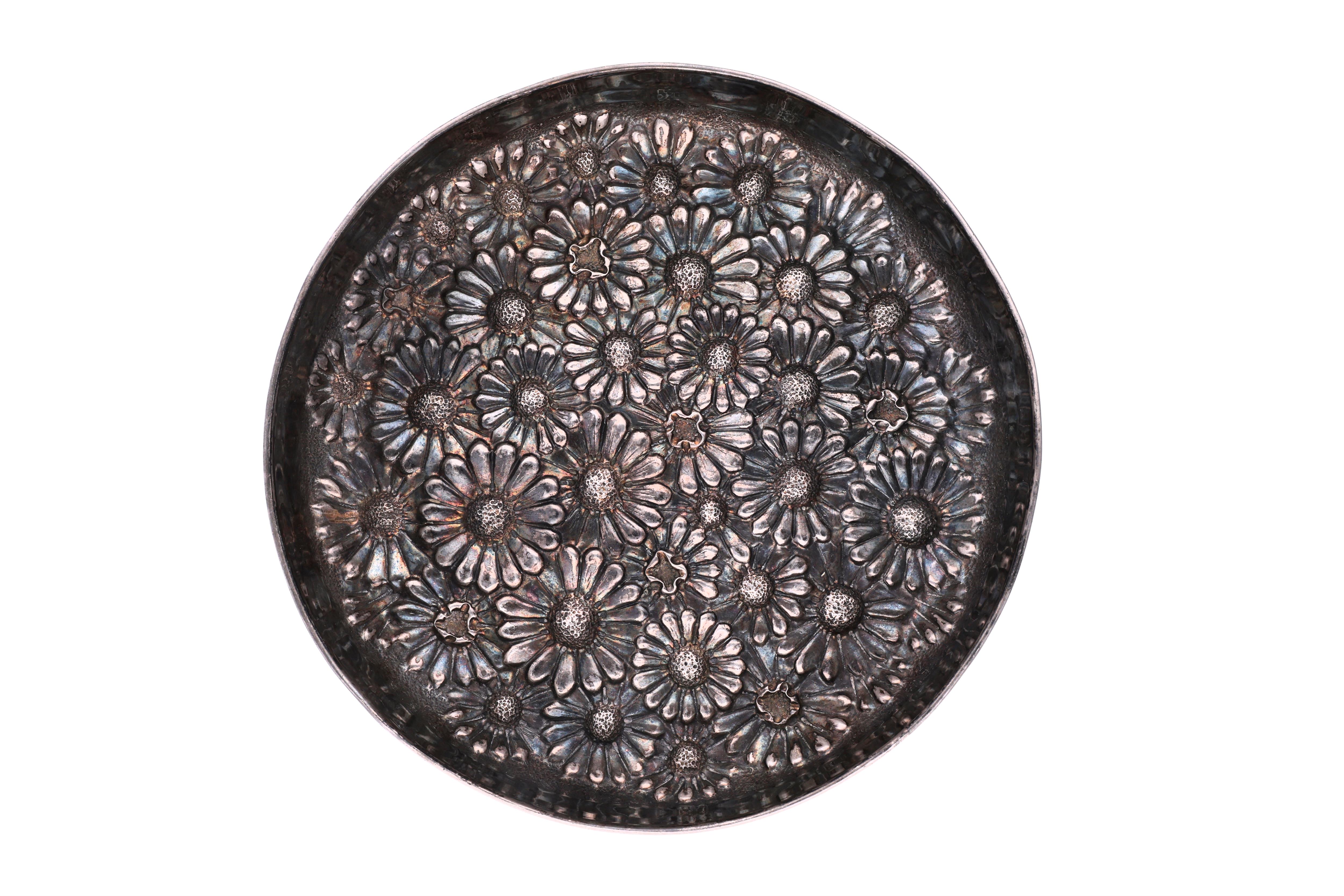 Mazzuccato, piatto in argento - Asta Speciale