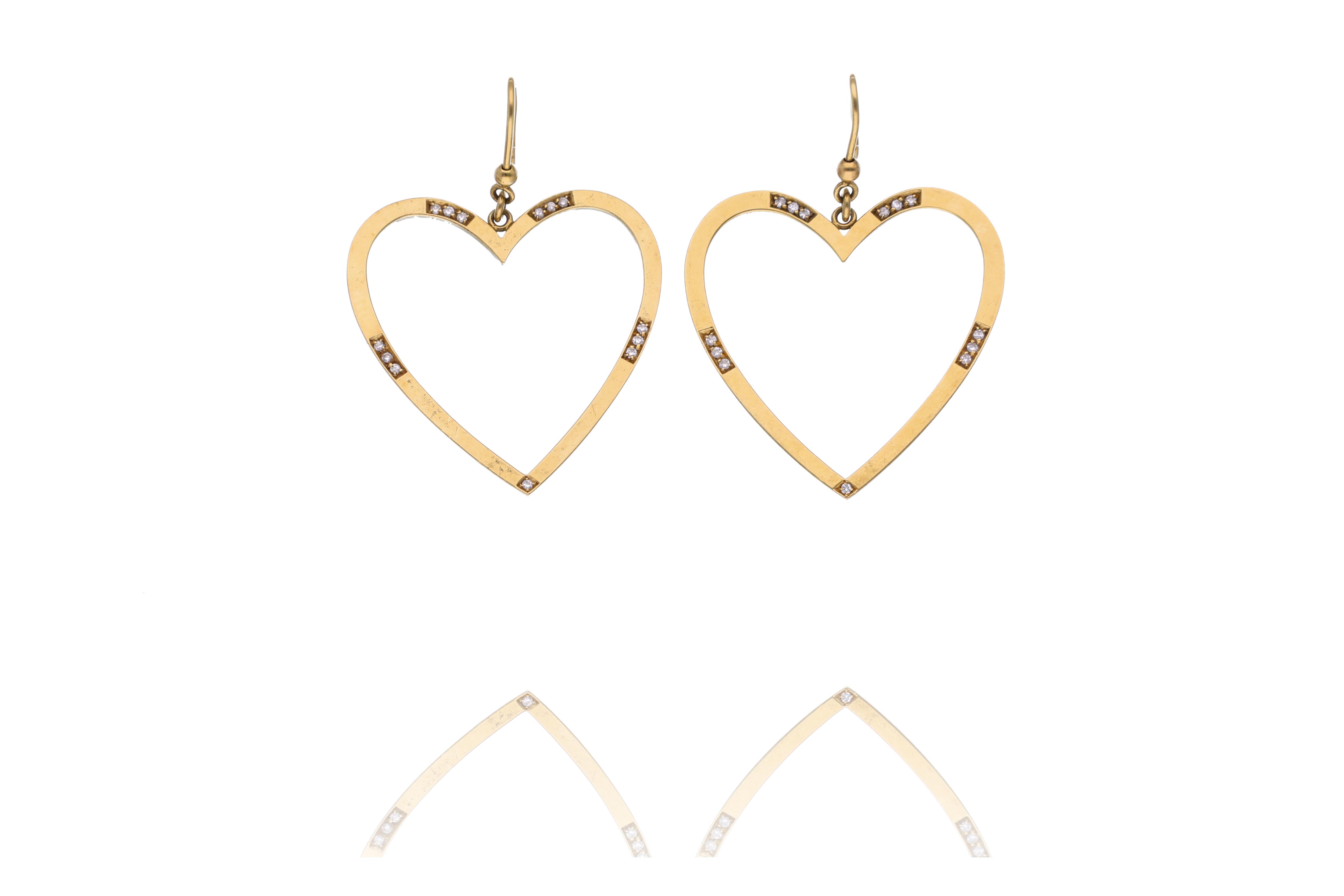 Paio di orecchini con diamanti - Asta Speciale