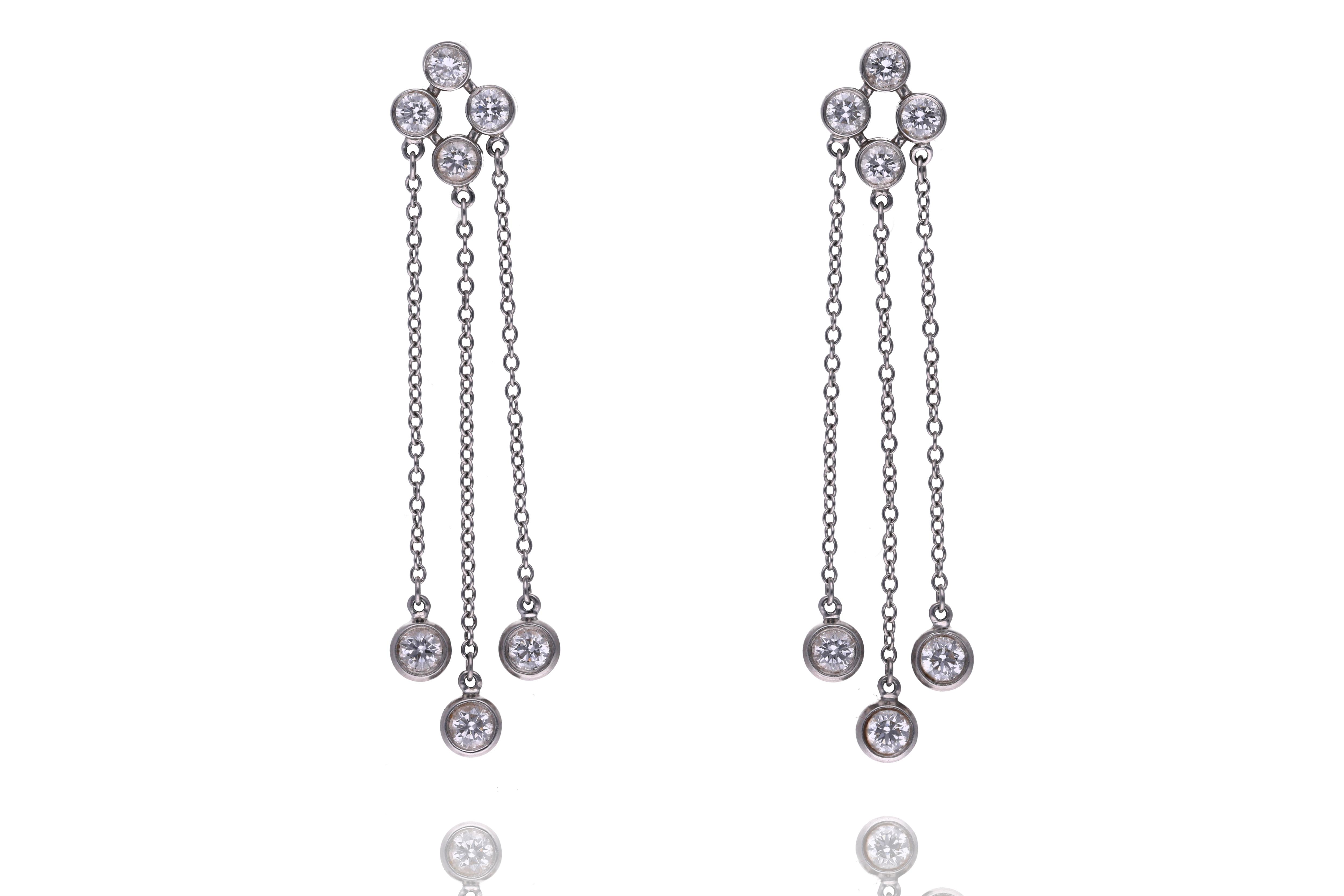 Tiffany & Co, paio di orecchini con diamanti - Asta Speciale