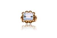 Anello con acquamarina - Asta Speciale San Valentino