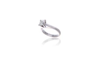 Anello con diamante - Asta Speciale San Valentino