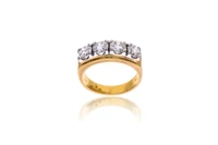 Anello con diamanti - Asta Speciale San Valentino