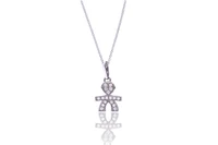 Le Bebe', collana e ciondolo con diamanti - Asta Speciale San Valentino