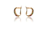 Paio di orecchini con diamanti, rubini, smeraldi e zaffiri - Asta Speciale San Valentino Paio di orecchini con diamanti, rubini, smeraldi e zaffiri - Asta Speciale San Valentino