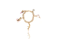 Rosato bracciale con smalti - Asta Speciale San Valentino