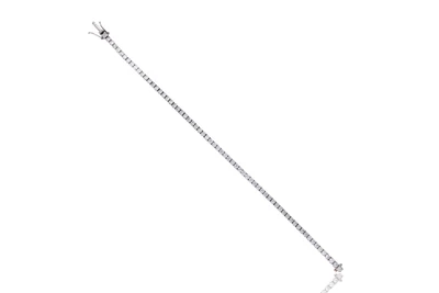 Bracciale tennis con diamanti - Asta Speciale San Valentino