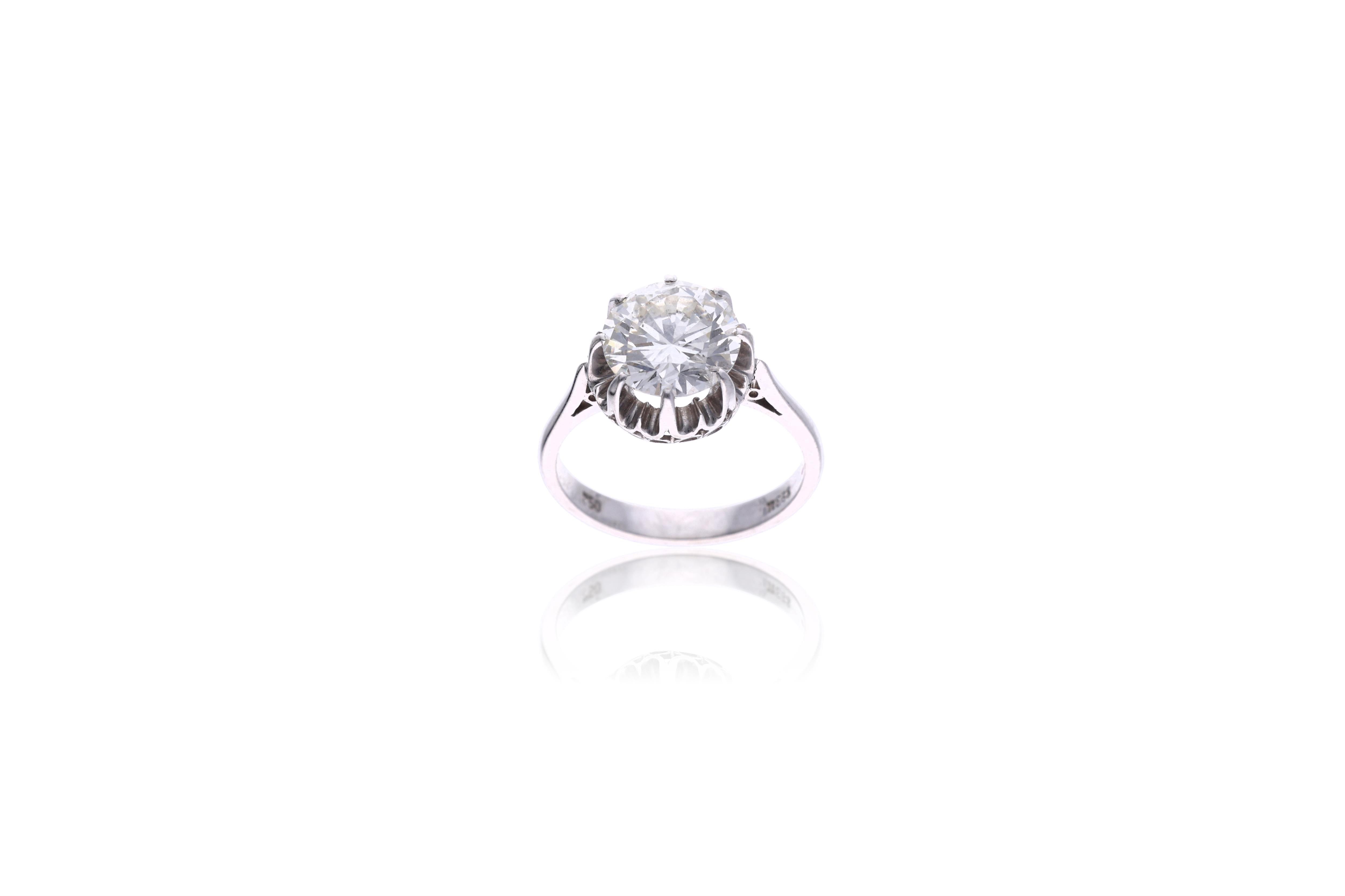 Anello con diamante - Asta Speciale San Valentino