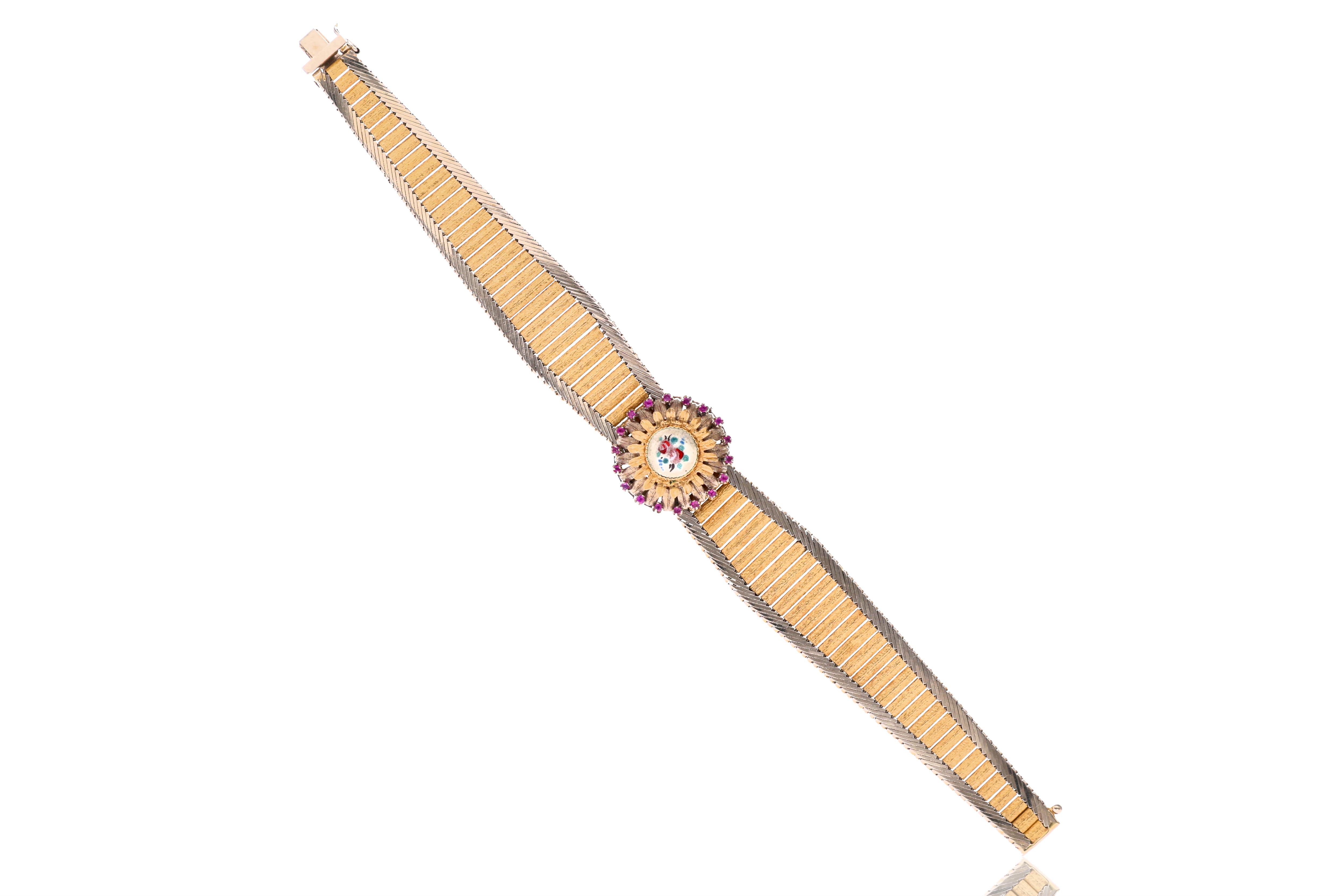 Bracciale con smalti e pietre - Asta Speciale San Valentino