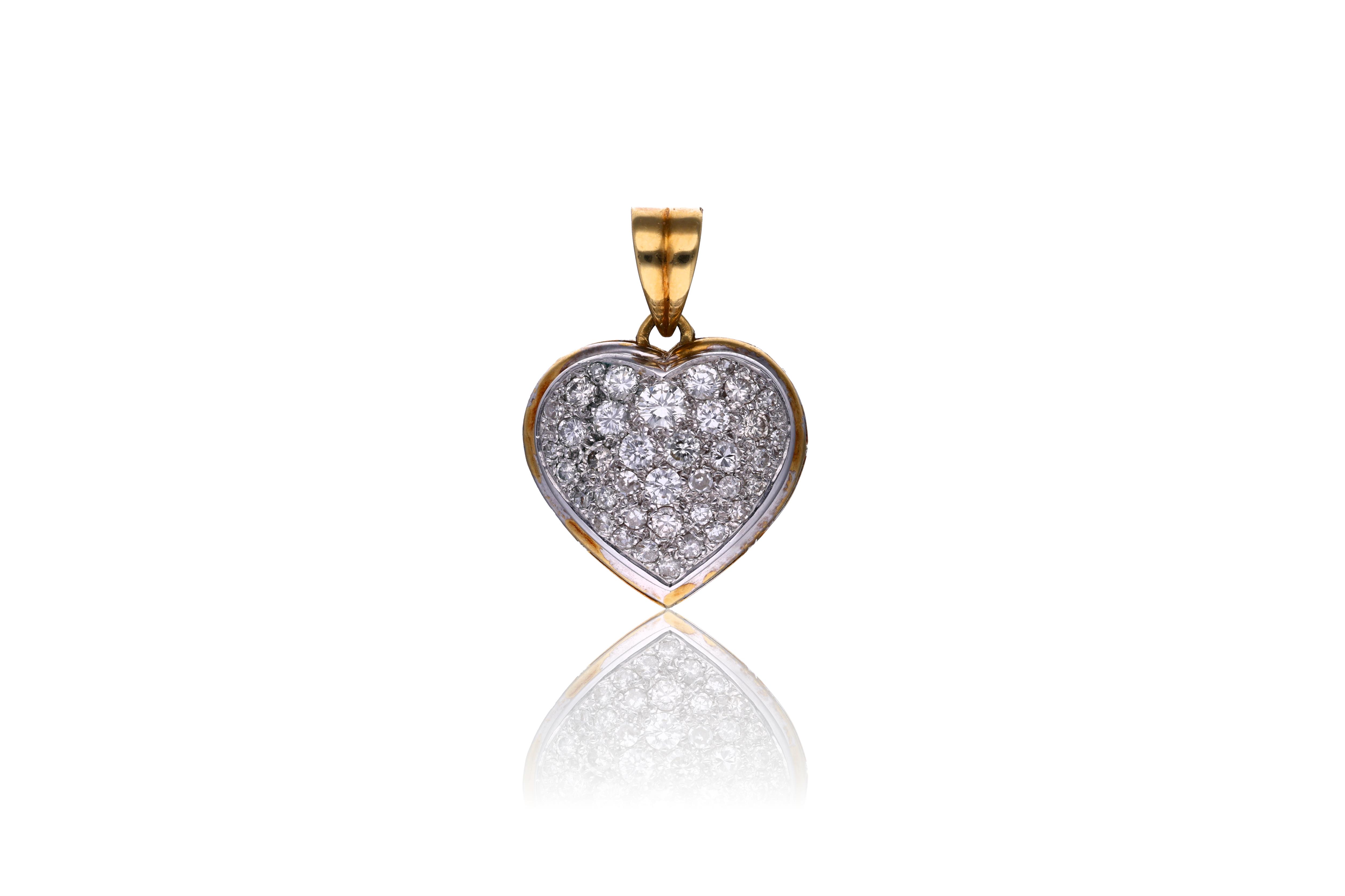 Ciondolo con diamanti - Asta Speciale San Valentino