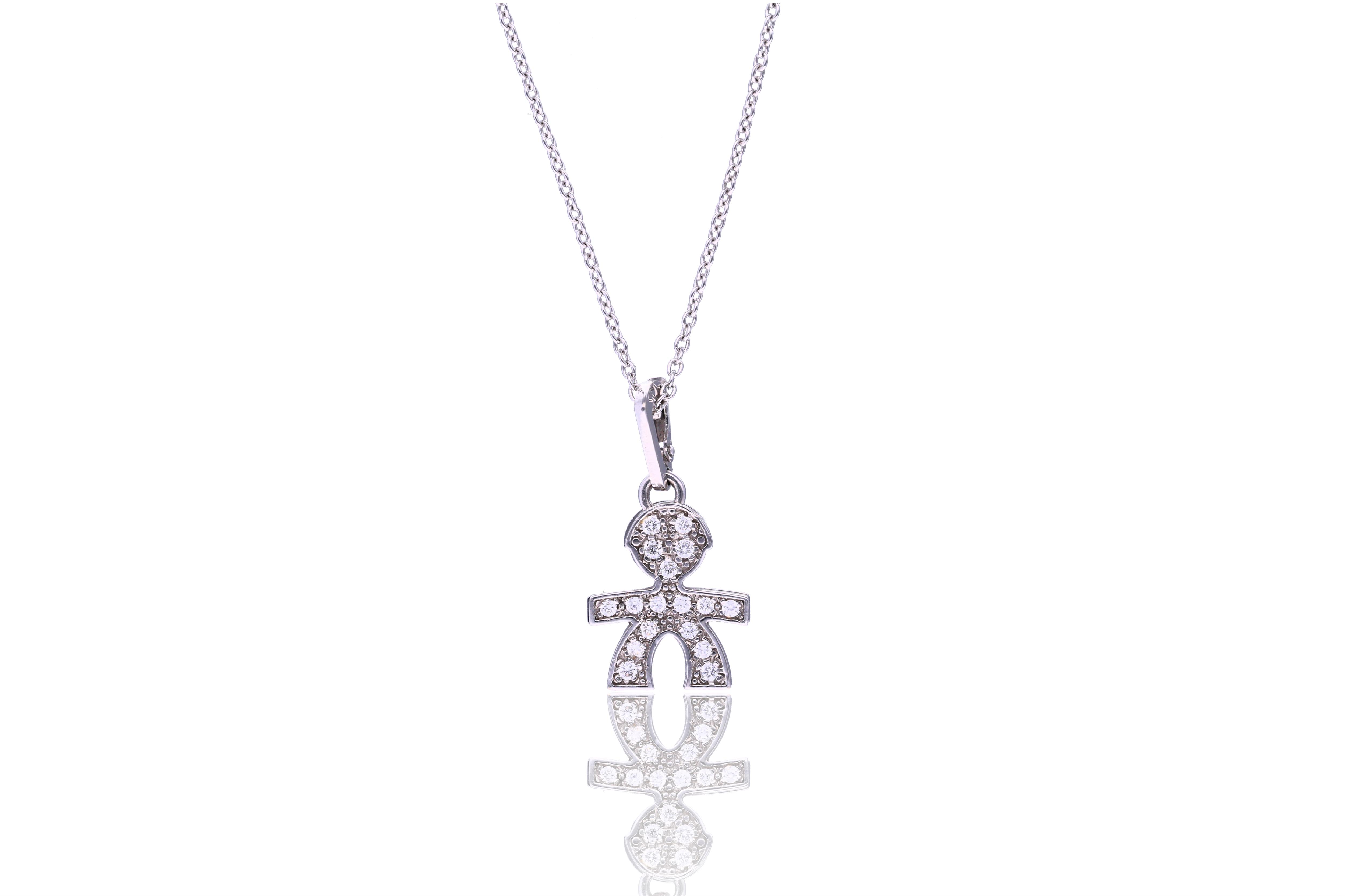 Le Bebe', collana e ciondolo con diamanti - Asta Speciale San Valentino