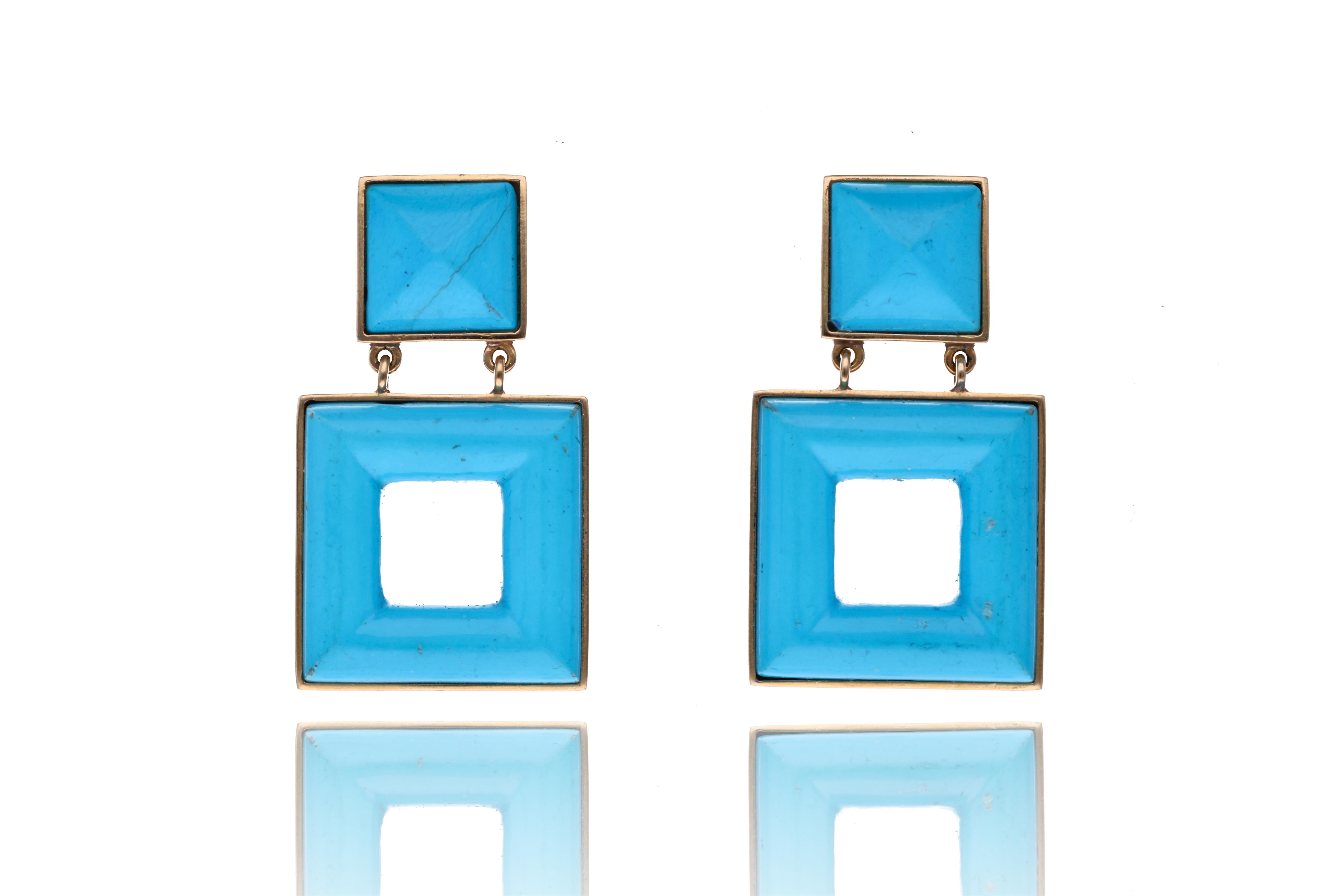 Paio di orecchini con pietre - Asta Speciale San Valentino