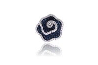 Anello con diamanti e zaffiri - Asta Tesori di Pasqua - Gioielli da riscoprire