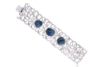Bracciale con zaffiri e diamanti - Asta Tesori di Pasqua - Gioielli da riscoprire