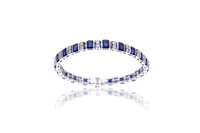 Bracciale con zaffiri e diamanti - Asta Tesori di Pasqua - Gioielli da riscoprire Bracciale con zaffiri e diamanti - Asta Tesori di Pasqua - Gioielli da riscoprire