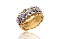 Buccellati, anello con diamanti - Asta Tesori di Pasqua - Gioielli da riscoprire