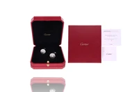 Cartier, Double C, gemelli in argento - Asta Tesori di Pasqua - Gioielli da riscoprire