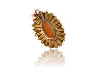 Ciondolo con corallo, diamanti e pietre - Asta Tesori di Pasqua - Gioielli da riscoprire